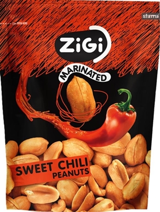 Picture of ZIGI PEANUTS SWEET CHILLI 70GR